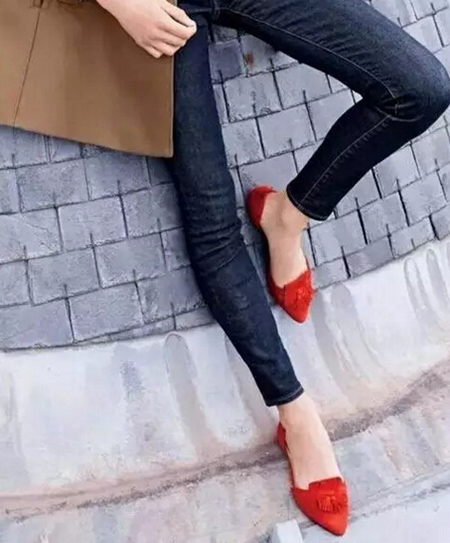 紅色鞋子